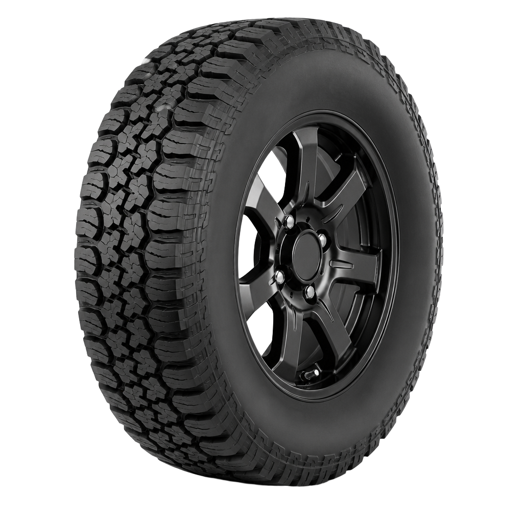 4x4 Tyres — Rugged 4x4 and SUV tyres for road, all-terrain and off-road use with tough sidewalls.